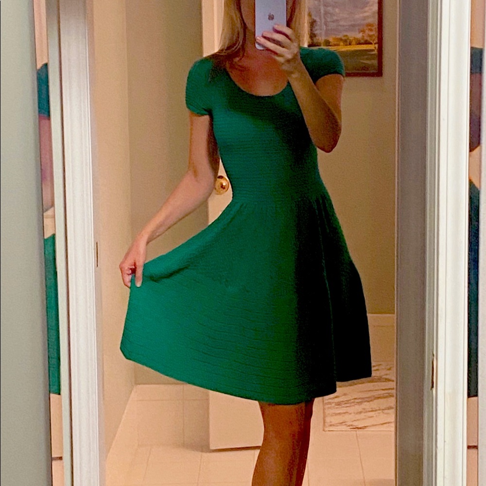 Emerald green Sandro dress